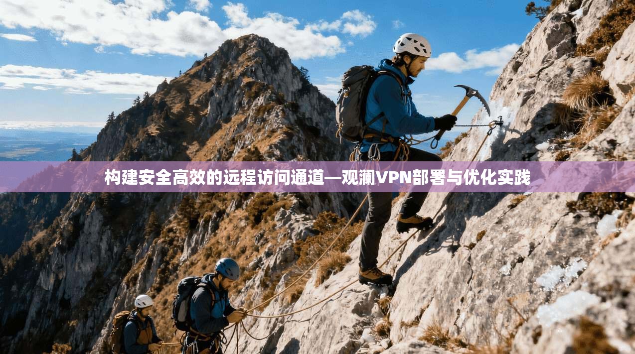 构建安全高效的远程访问通道—观澜VPN部署与优化实践