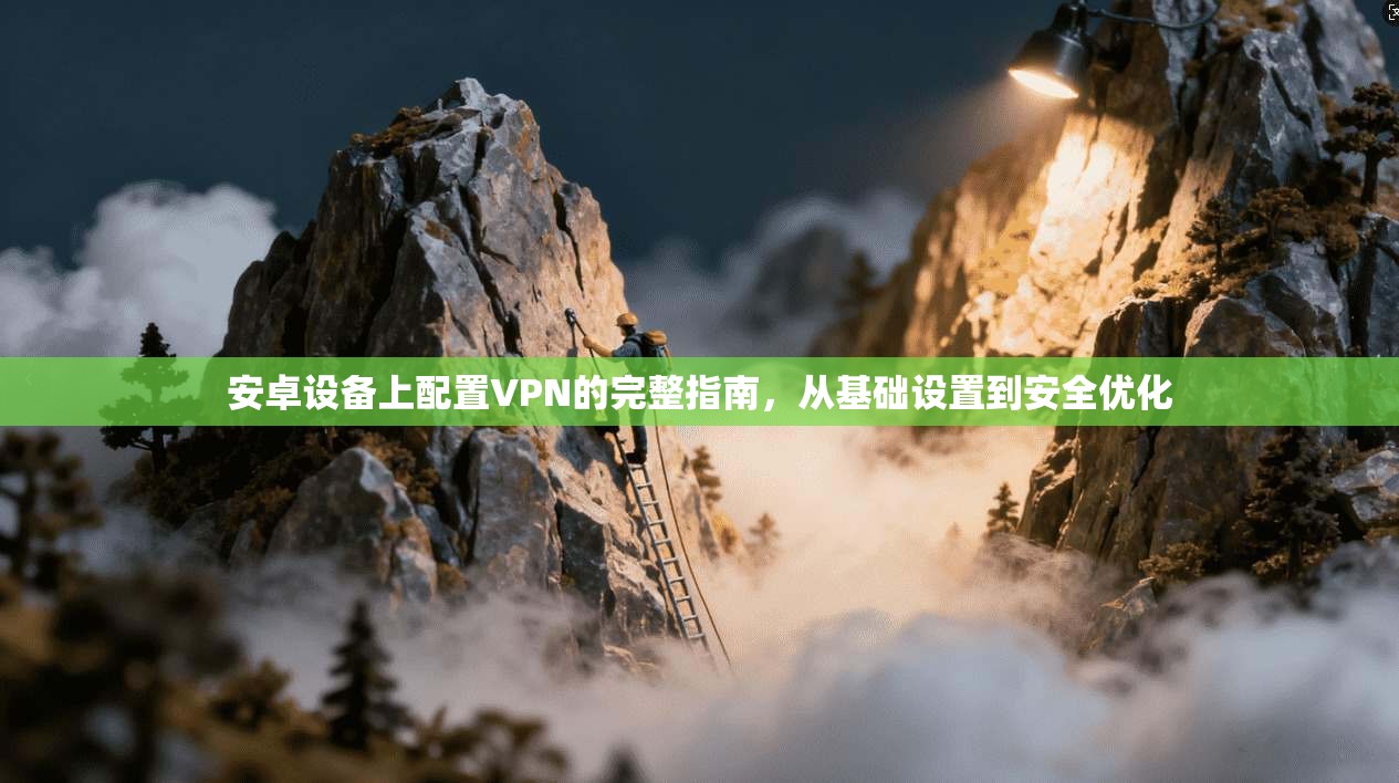 安卓设备上配置VPN的完整指南，从基础设置到安全优化