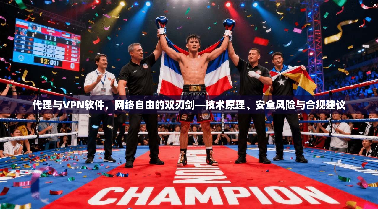 代理与VPN软件,网络自由的双刃剑—技术原理、安全风险与合规建议